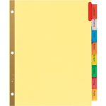 Avery Big Tab Insertable Dividers, Gold Reinforced, Buff/Multicolor, 8-Tab - Image 2
