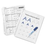 Avery Heavyweight Easy Load Diamond Clear Sheet Protector, Side: 3-Hole Punched, Top Load 8.5 x 11 Insert, Clear Front, 100/Box - Image 2