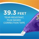BIC Wite-Out Correction Tape, Pack Of 4 Correction Tape Dispensers - Image 2